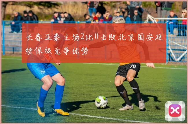 长春亚泰主场2比0击败北京国安延续保级竞争优势